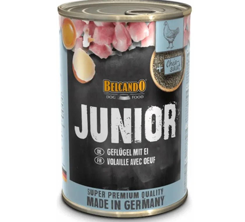 Belcando Húmedos^Lata Junior (Ave y Huevo) 400gr