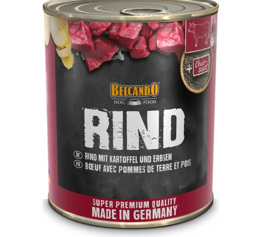 Belcando Húmedos^Lata Rind (Ternera con Patata y Guisantes) 800gr
