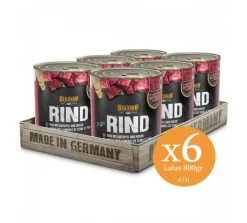 Belcando Húmedos^Lata Rind (Ternera con Patata y Guisantes) 800gr x 6 UN