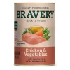 Bravery Húmedos^Lata Alimento Húmedo Natural para Perro Adulto Receta Pollo y Vegetales 290 g