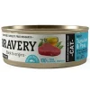 Bravery Húmedos^Lata Alimento Húmedo Natural para Gato Adulto Esterilizado Receta Atún y Avejas 70 g