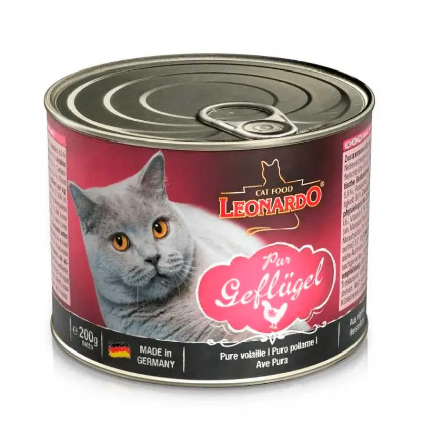 Leonardo Húmedos^Lata Quality Selection Geflugel (Ave) 200gr