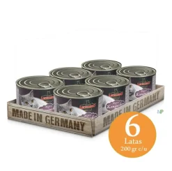 Leonardo Húmedos^Lata Quality Selection Kaninchen (Conejo) 200gr x 6 unidades