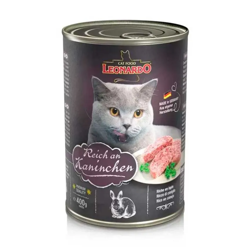 Leonardo Húmedos^Lata Quality Selection Kaninchen (Conejo) 400gr