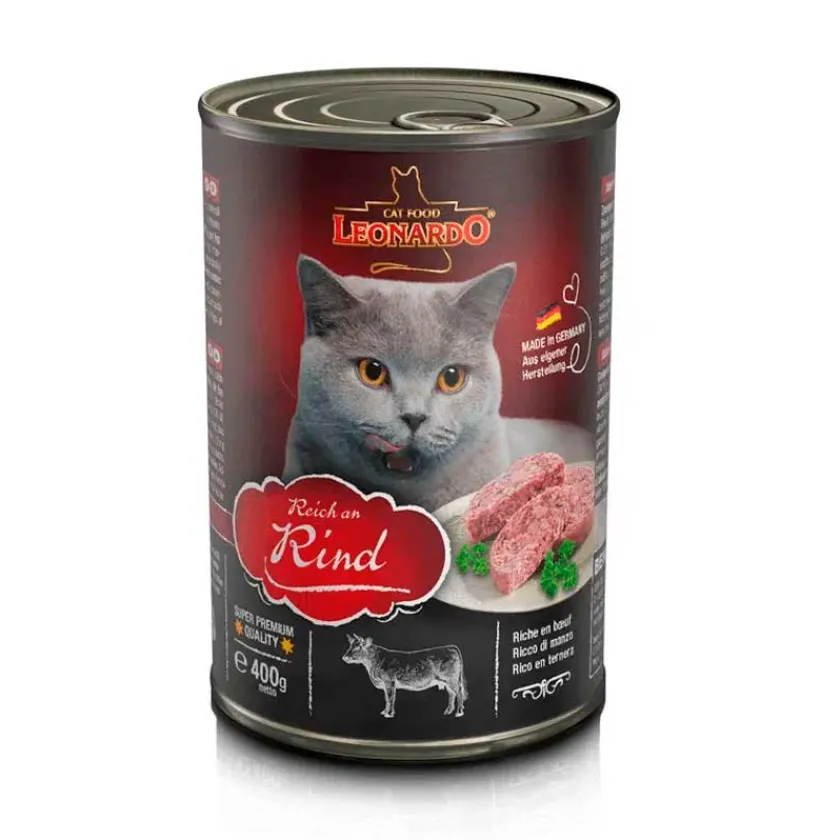 Leonardo Adultos (1 A 7 Años)^Lata Quality Selection Rind (Ternera) 400gr