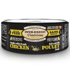 Oven Baked Húmedos^Lata Gato Paté Pollo 156gr
