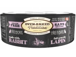 Oven Baked Húmedos^Lata Gato Pate de Conejo (Rabbit) 156gr