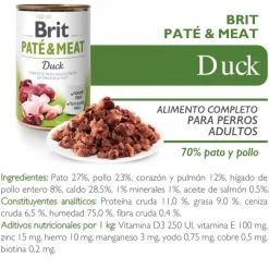 Brit Care Húmedos | Naturales^Latas Mix Degustación para Perros Adultos 400gr x 6 Unidades