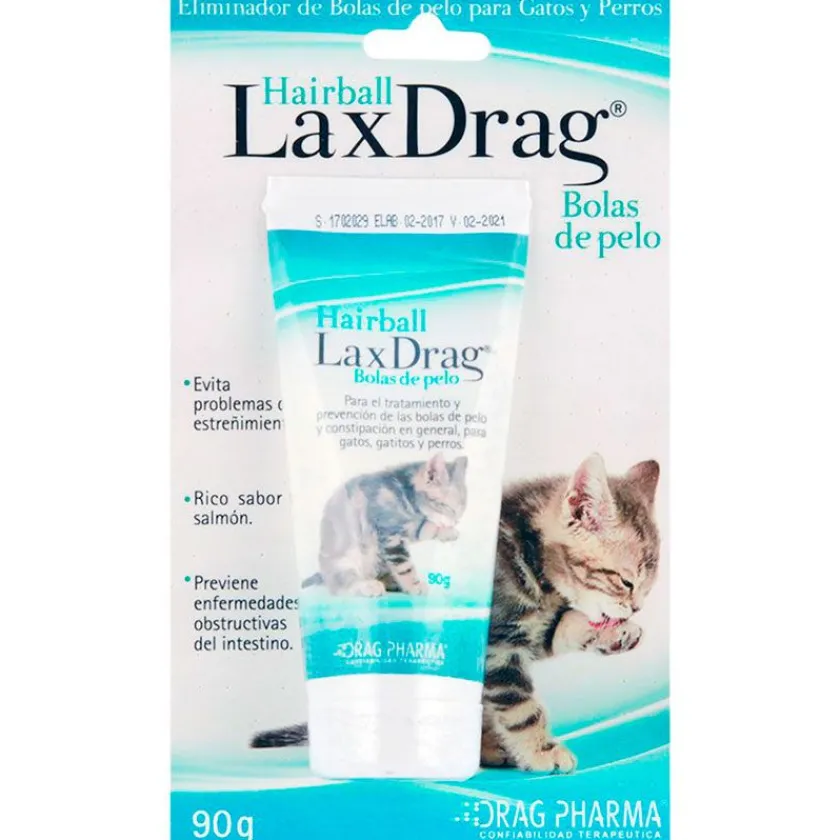 Laxdrag Vitaminas Y Suplementos^Eliminador de bolas de pelo 90gr