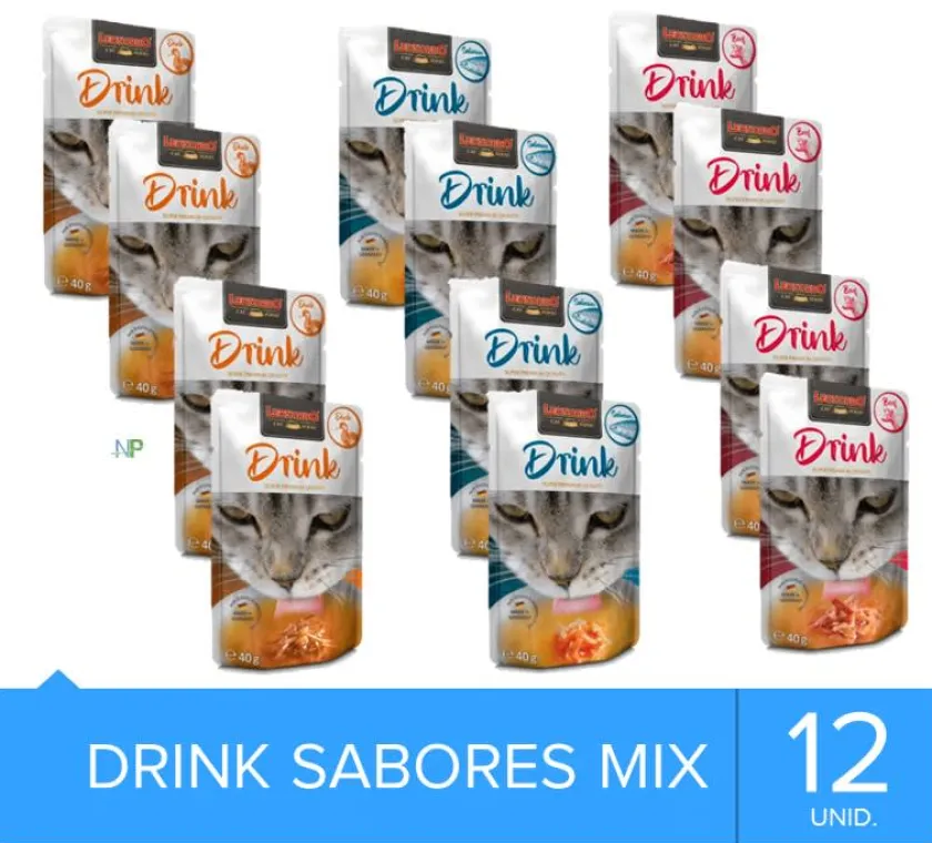 Leonardo Galletas^Drink Pouch Mix 12un (4 Cada Sabor)