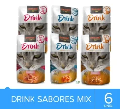 Leonardo Galletas^Drink Pouch Mix 6un (2 Cada Sabor)