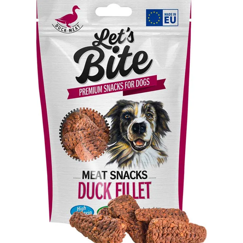 Brit Care Masticables | Galletas Y Snacks^Lets Bite Meat Snacks Duck Fillets 150 gr
