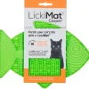 Lickimat Comederos Y Fuentes De Agua^Casper Plato Para Gato Verde