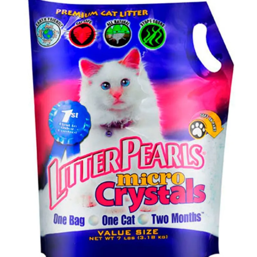 Litters Pearls Cristal / Silicas | Arenas^Micro Crystals - Arena Sanitaria Cristal - 3.18kg