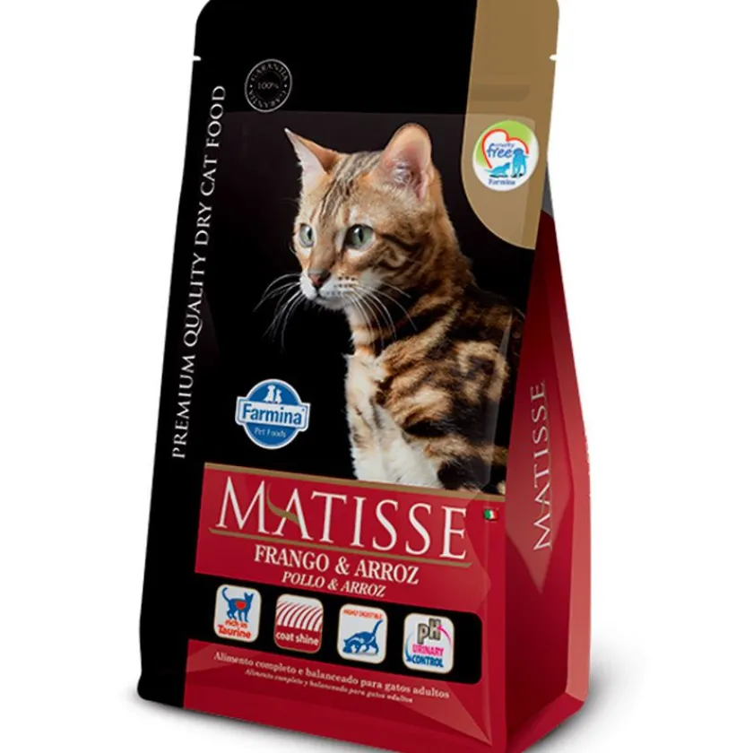 Matisse Adultos (1 A 7 Años)^Gatos Adultos Pollo y Arroz 2kg