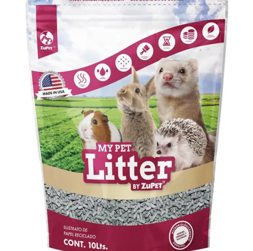 My Pet Litter Sustratos^Sustrato de Papel 1.4kg (4 Litros)
