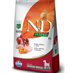 Nu0026D Adultos (1 A 7 Años)^Natural and Delicious Pumpkin Pollo, Calabaza y Granada Adult Medium 10kg