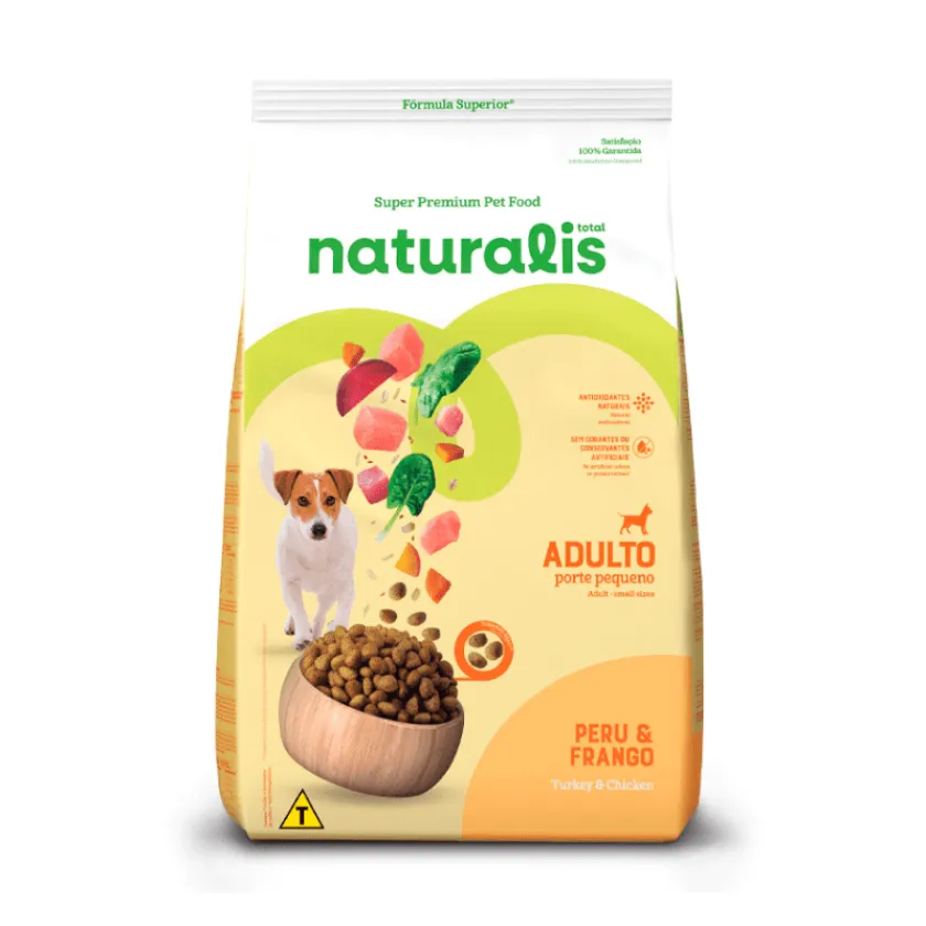 Naturalis Adultos (1 A 7 Años)^Perro Adulto Raza Pequeña Pollo y Pavo 2,5 kg