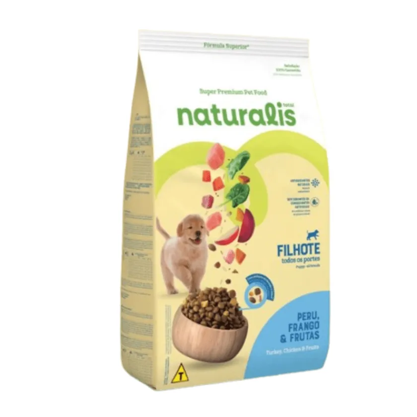 Naturalis Cachorros (0 A 12 Meses)^Perro Cachorro Pollo, Pavo y Frutas 10,1kg