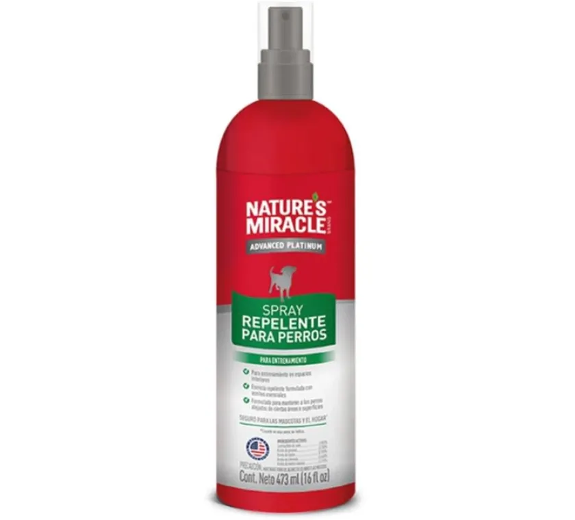 Nature´s Miracle Repelentes^Nature's Miracle Repelente para perros Advanced Platinum Spray 473ml