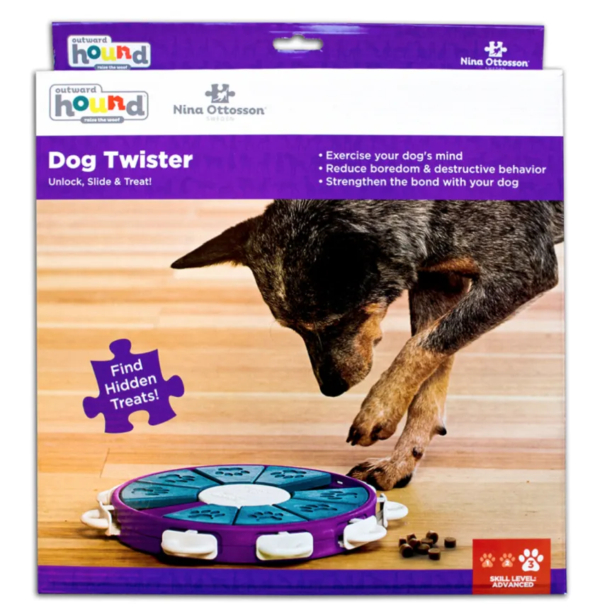 Nina Ottosson Juguetes^Puzzle Twister Nivel 3 para Perros