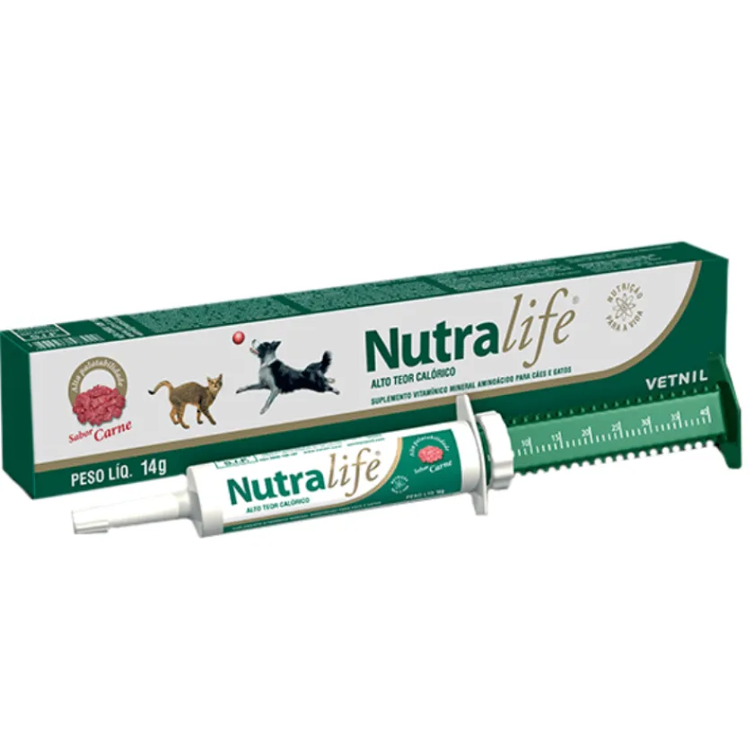 Vetnil Vitaminas Y Suplementos^Nutralife Suplemento Calórico Perros y Gatos 14 gr