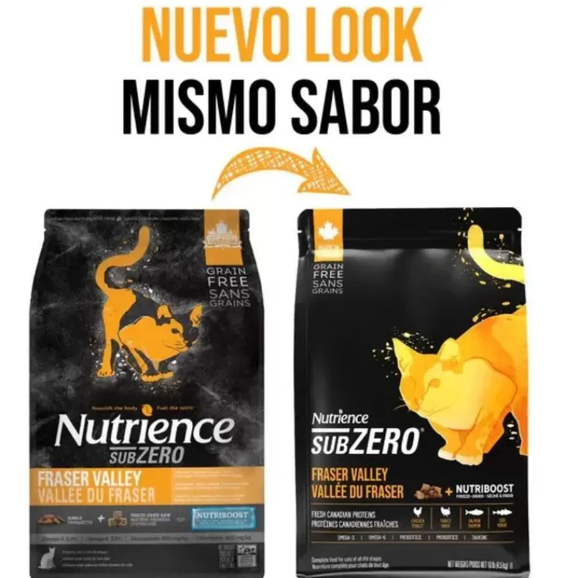 Nutrience Adultos (1 A 7 Años)^Cat Subzero Fraser Valley 4.5kg