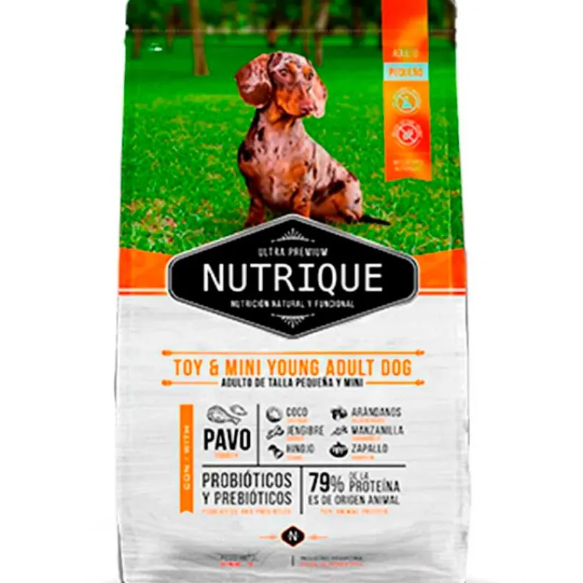 Nutrique Adultos (1 A 7 Años)^Dog Toy & Mini Young Adult 7,5 kg