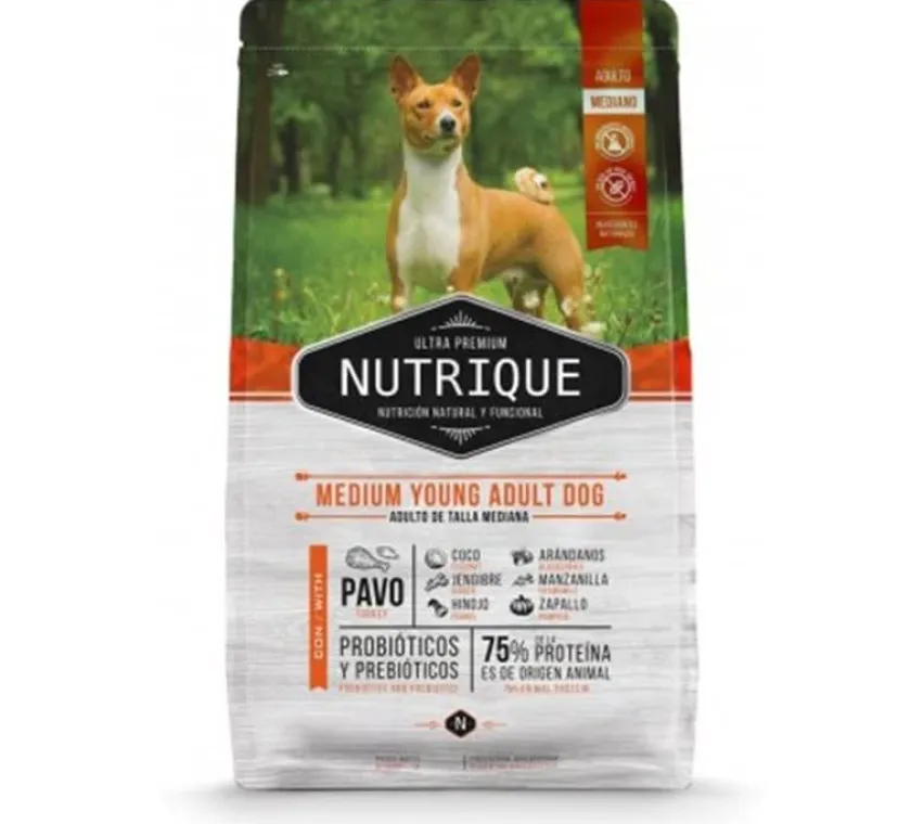 Nutrique Adultos (1 A 7 Años)^Perro adulto raza mediana 12Kg