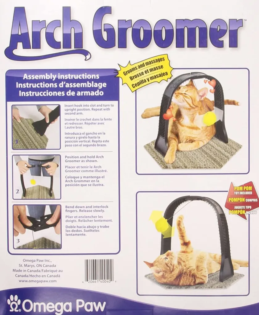 Relajación Para Gatos | Gateras Y Rascadores^Omega Paw Arch Groomer