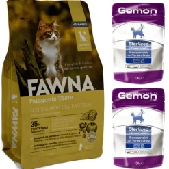 FAWNA Adultos (1 A 7 Años) | Productos Outlet^Pack Gato Urinario 7,5kg + 2 Pouch Gemon Gato Esterilizado Regalo