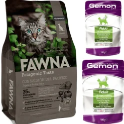 Húmedos | Adultos (1 A 7 Años)^Pack Premium Plus Gato Adulto Fawna 3kg + 2 Pouch de Regalo