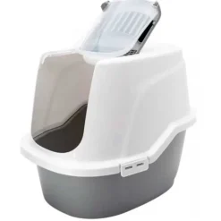 Pawise Areneros | Baños Sanitarios (areneros)^Baño para Gatos Cerrado