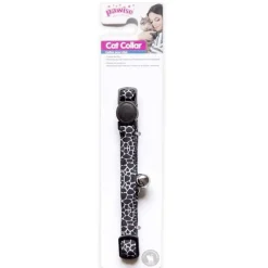 Inaba Arnes, Collares, Correas^Pawise Collar Gato Color Negro