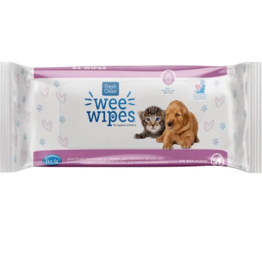PetAg Higiene Y Aseo | Adultos (1 A 7 Años)^Fresh N Clean Baby Pet Wipes 64 Unidades