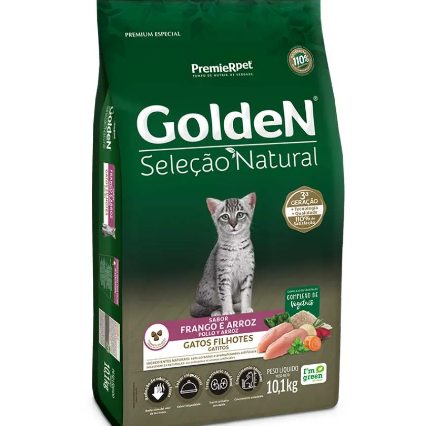 PremieR Gatitos (0 A 12 Meses)^Golden Para Gatitos Sabor Pollo y Arroz 10.1kg