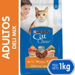 Cat Chow - Purina Adultos (1 A 7 Años)^Purina Cat Chow Adultos Delimix con Defense Plus 1kg