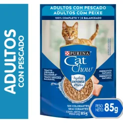 Cat Chow - Purina Húmedos^Purina Cat Chow Hydro Adultos Pescado 85gr