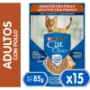 Cat Chow - Purina Húmedos^Purina Cat Chow Hydro Adultos Pollo 85gr PACK 15 Unidades