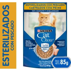 Cat Chow - Purina Húmedos | Castrados^Purina Cat Chow Hydro Castrados Pescado 85gr