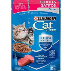 Cat Chow - Purina Húmedos^Purina Cat Chow Hydro Gatitos Carne 85gr
