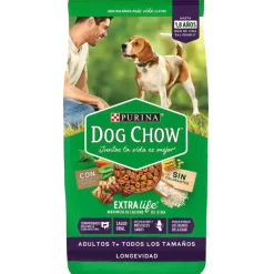 Dog Chow - Purina Senior (+7 Años)^Purina Dog Chow Adultos 7+ Longevidad 8kg