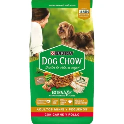 Dog Chow - Purina Adultos (1 A 7 Años)^Purina Dog Chow Adultos Razas Pequeñas Carne y Pollo 8kg