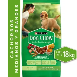 Dog Chow - Purina Cachorros (0 A 12 Meses)^Purina Dog Chow Cachorros Razas Medianas y Grandes 18kg
