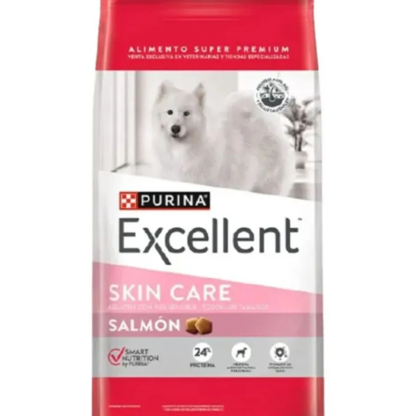 Excellent Adultos (1 A 7 Años)^Purina ® Adultos Piel Sensible con Salmón 12kg