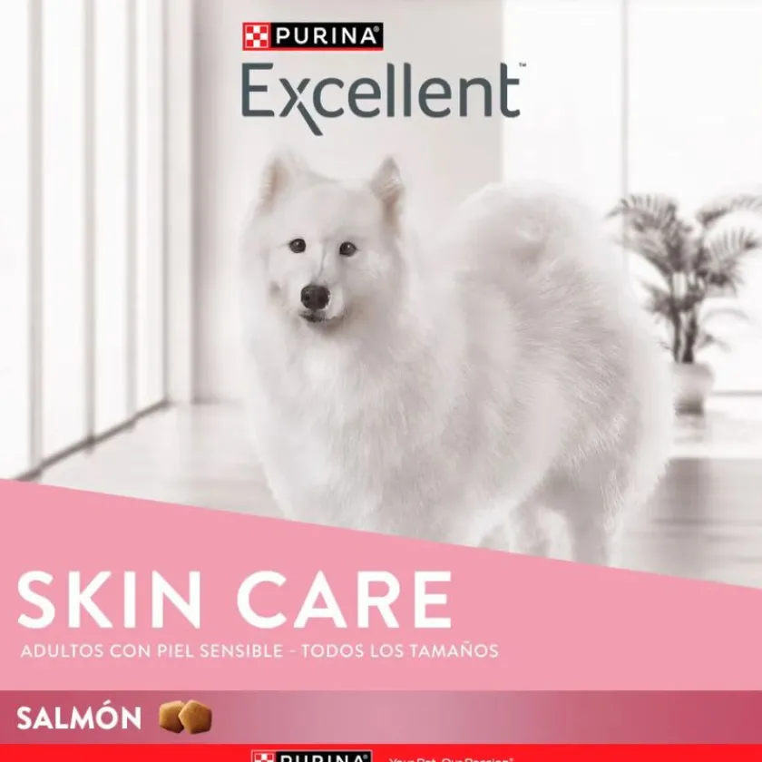 Excellent Adultos (1 A 7 Años)^Purina ® Adultos Piel Sensible con Salmón 12kg
