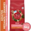 Purina One Adultos (1 A 7 Años)^PURINA® ONE® Adulto Mediano y Grande Pollo y Cordero 6kg