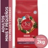 Purina One Adultos (1 A 7 Años)^PURINA® ONE® Adulto Mini y Pequeño Pollo y Cordero 2kg