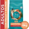 Purina One Adultos (1 A 7 Años)^PURINA® ONE® Adulto Pollo y Salmón 6kg