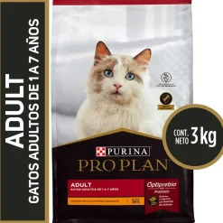 Pro Plan - Purina Adultos (1 A 7 Años)^Purina Pro Plan Cat Adult con OptiPrebio 3kg